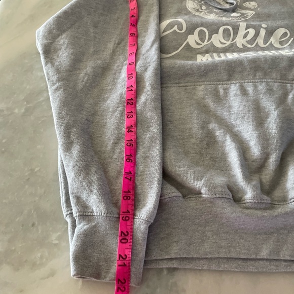Cookie Monster Just Apparel Co. Grey Hoodie. Sweatshirt - Picture 6 of 10